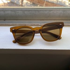 EPOKHE DYLAN ZERO SUNGLASSES IN TOBACCO